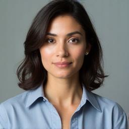 Foto profesional de la Dra. Sofía López, Meteoróloga Principal de Rayo Voices.